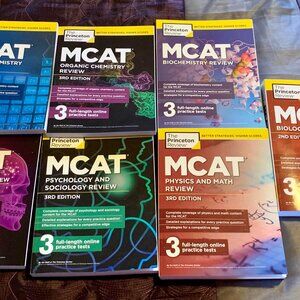 The Princeton Review MCAT study books